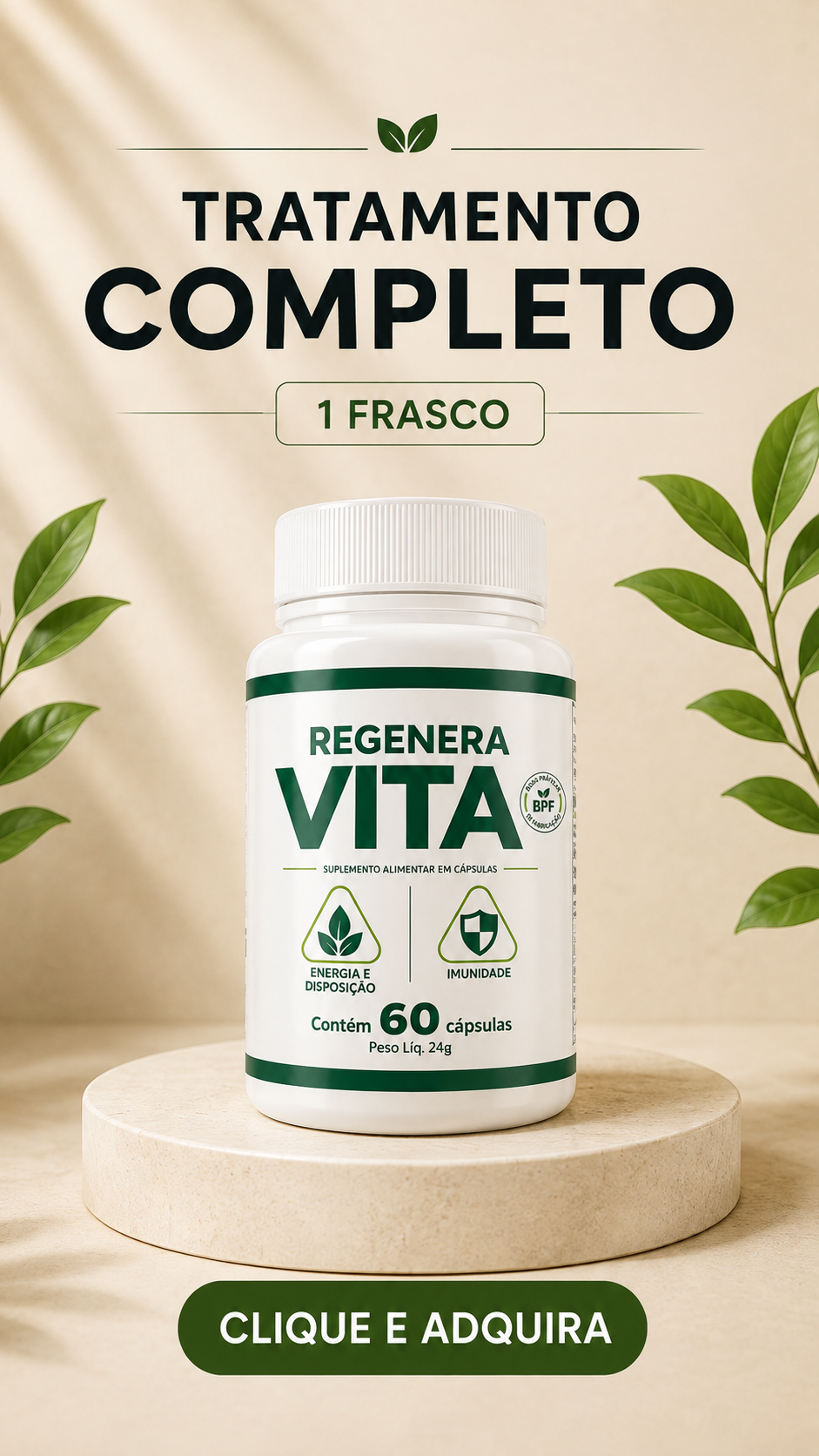 Oferta Regenera Vita com 1 pote